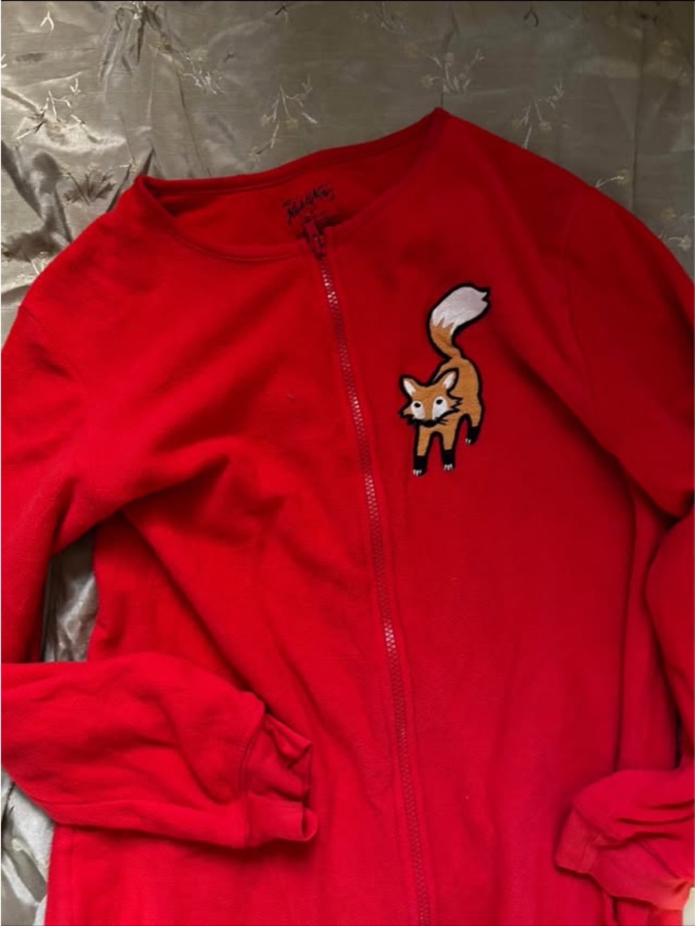 Women’s Red Fox Fleece Pajama Onesie